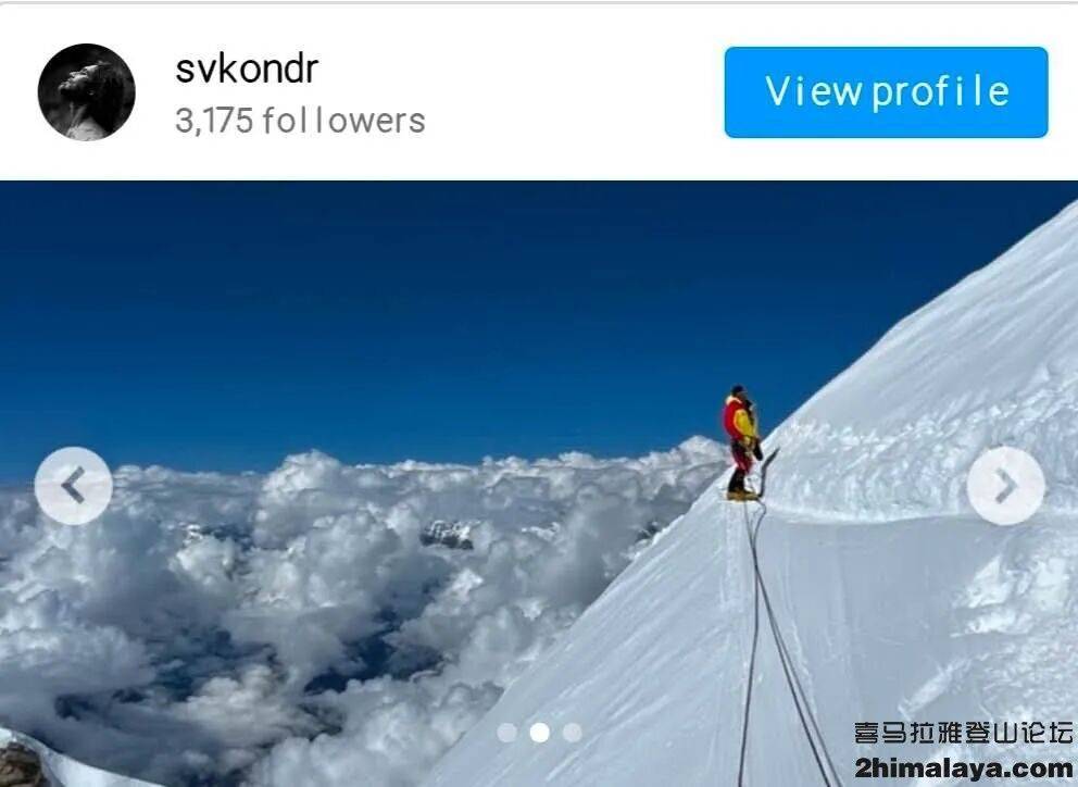 罗斯登山者首攀海拔8163米峰鲜少有人尝试西南壁的替换线路开元棋牌app尼泊尔]2025年年度十大探险活动2 - 俄(图27)