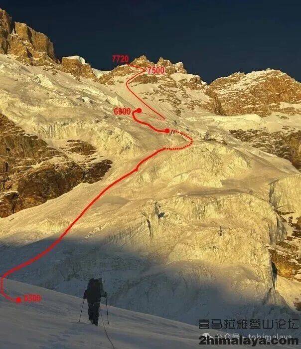 罗斯登山者首攀海拔8163米峰鲜少有人尝试西南壁的替换线路开元棋牌app尼泊尔]2025年年度十大探险活动2 - 俄(图36)